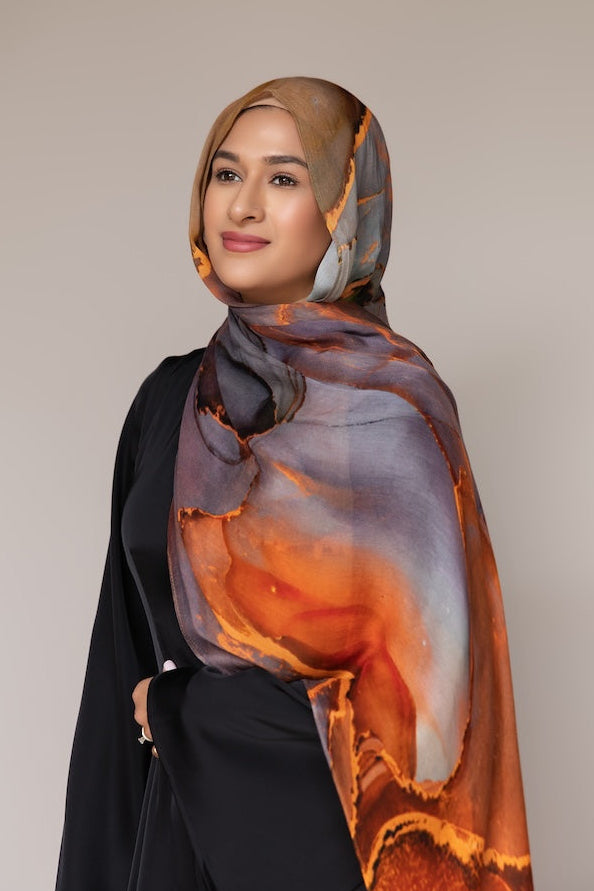 Printed Modal Hijab - Image 4