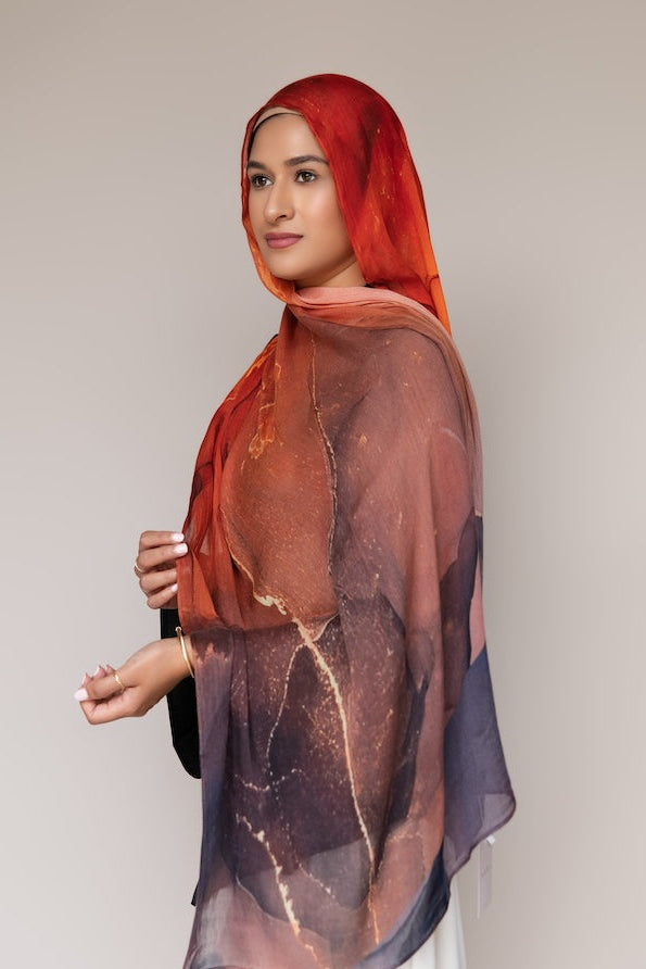 Printed Modal Hijab - Image 3