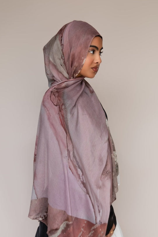 Printed Modal Hijab - Image 6